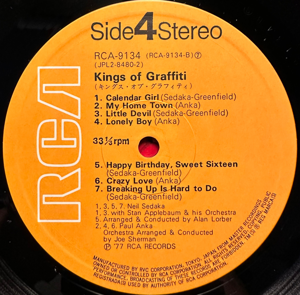 Kings Of Graffiti 2LP (Япония 1977гг.)