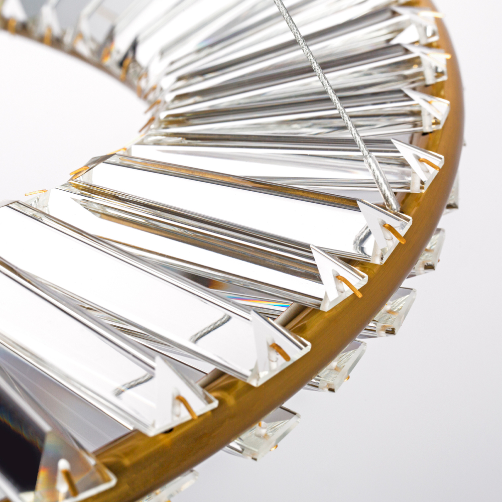 699063 Люстра VIDARE 28W LED 2380LM ЗОЛОТО 3000K IP20