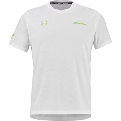 Мужская теннисная футболка Babolat Crew Neck Lebron - white/white