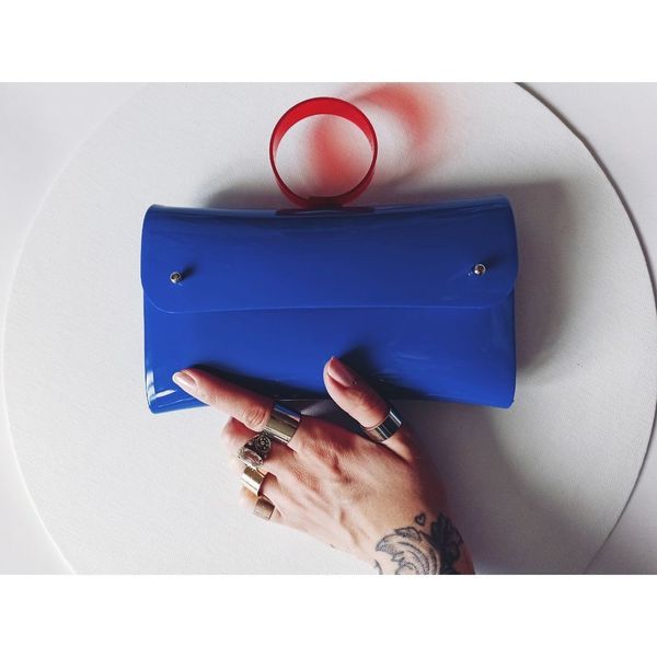 Клатч O Синий - фото 2