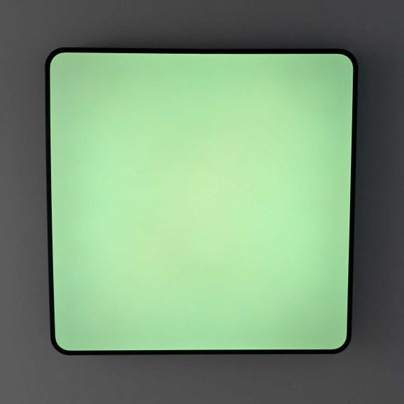 Потолочный светодиодный светильник с пультом ДУ Citilux Купер RGB Черный CL724K105G1