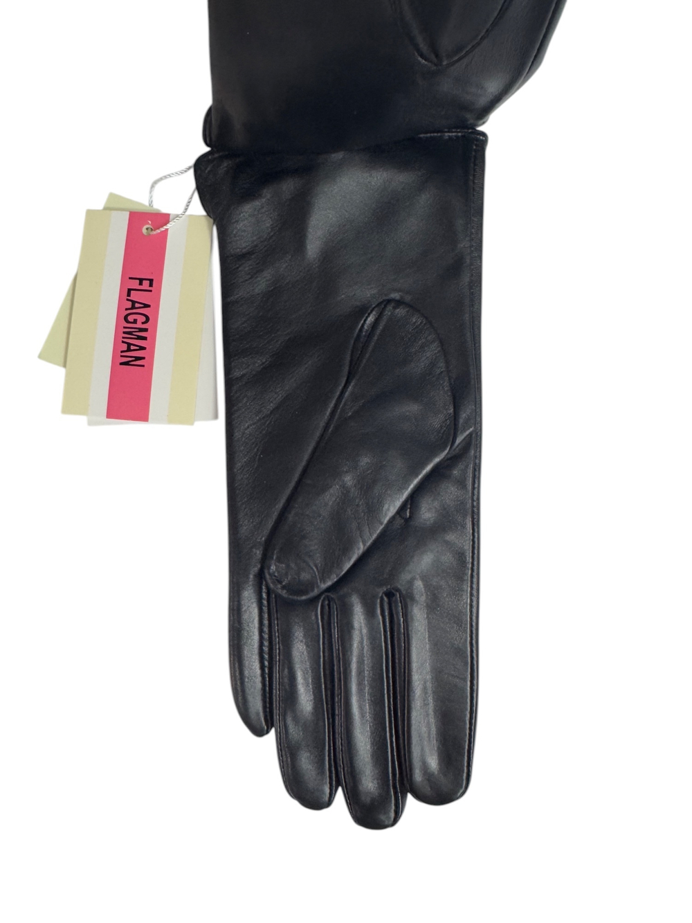 Flagman.Перчатки.Женские.Кожаные.Люкс качества. 5 шт в упаковке.