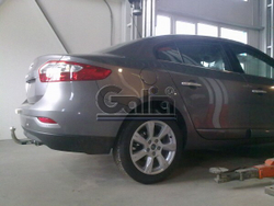 Фаркоп оцинкованный Galia R089A для Renault Fluence седан 2010-(паспорт и сертификат в комплекте)(без электрики)