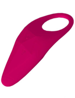 Малиновое эрекционное виброкольцо (Цвет: малиновый)