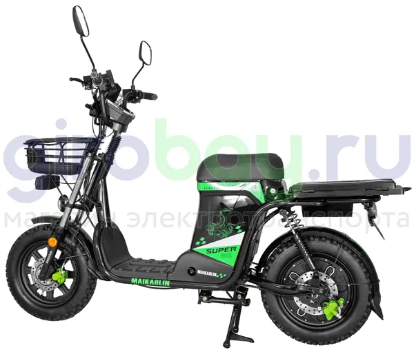Электроскутер MAIKAOLIN Monster H10 Super 1200W (60V/70Ah) фото №6
