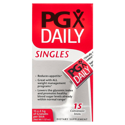 Natural Factors, PGX Daily, одиночные, 15 стиков, 2,5 г в 1 стике