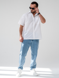 Сорочка верхняя мужская "Лён"