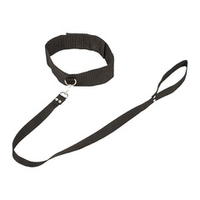 Ошейник с поводком Lola Games Bondage Collection Collar and Leash Plus Size 1057-02Lola