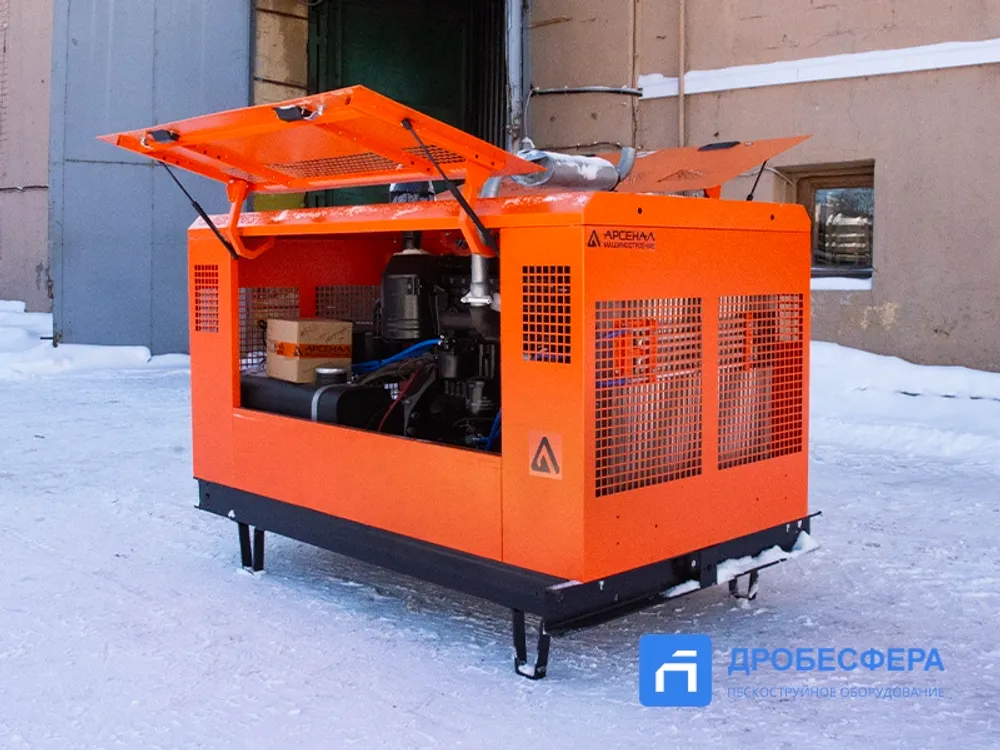 Дизельный винтовой компрессор ЗИФ-ПВ-8/0,7