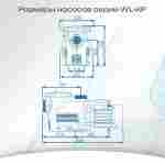 WL-KP2206 - Насос для бассейна 3,0 HP / 2,2 кВт / 30,9 м³/ч / до 247 м³ / 2,5″