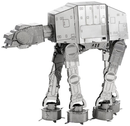 Металлическая сборная 3D модель "AT-AT"