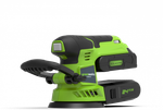 Шлифмашина Эксцентриковая Greenworks аккумуляторная G24ROS 24V без АКБ и ЗУ