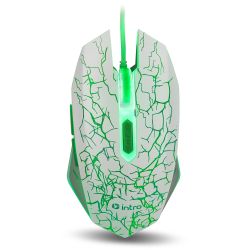 Мышь Intro MG610 игровая проводная 1200-3600dpi белая