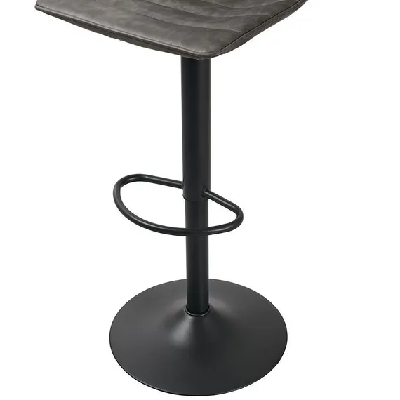 Барный стул Asco 60-82 см серый | Купить в Hallberg.ru