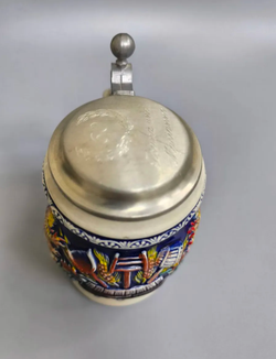 Кружка пивная "Хмель и солод" Германия