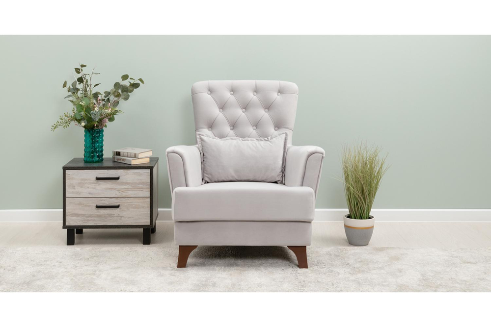 Кресло Ирис Серое