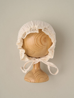 Песочник и чепчик для девочки, Бежевый