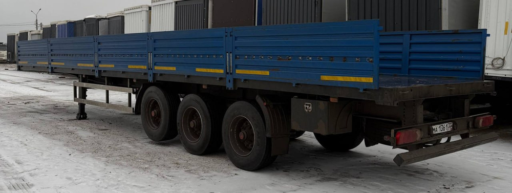 Туймазинский завод автобетоновозов 5885* Полуприцеп бортовой 588513