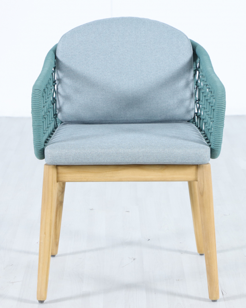 Комплект обеденной деревянной мебели на 6 персон Tagliamento Cambria, натуральный, мальмо