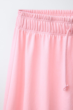 ZARA БРЮКИ WIDE LEG FLUIDO, РОЗОВЫЙ