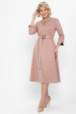 Платье замшевое Дарьяна НЬЮ (чайная роза) П14650-18М LT Collection (Акция)
