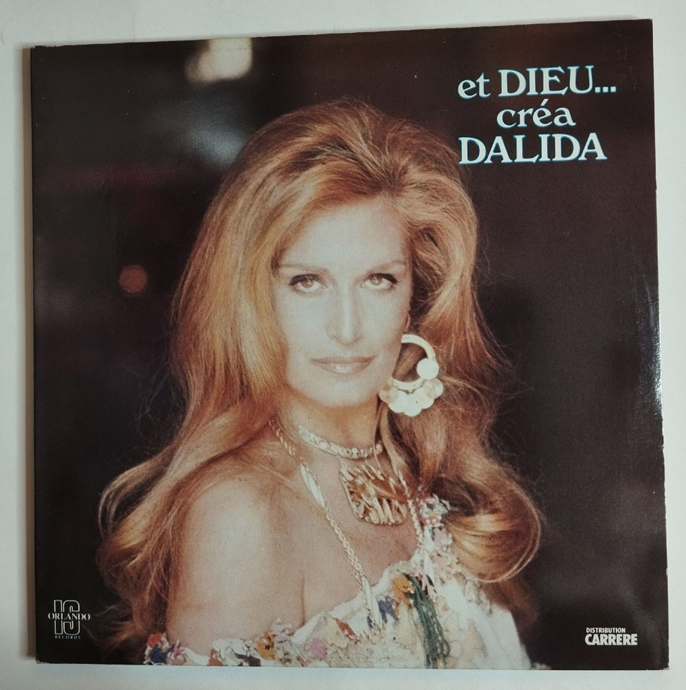 Винтажная виниловая пластинка LP Dalida Et Dieu Crea Dalida (France 1978)