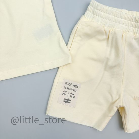 Комплект хлопковый Moi Noi, Молочный