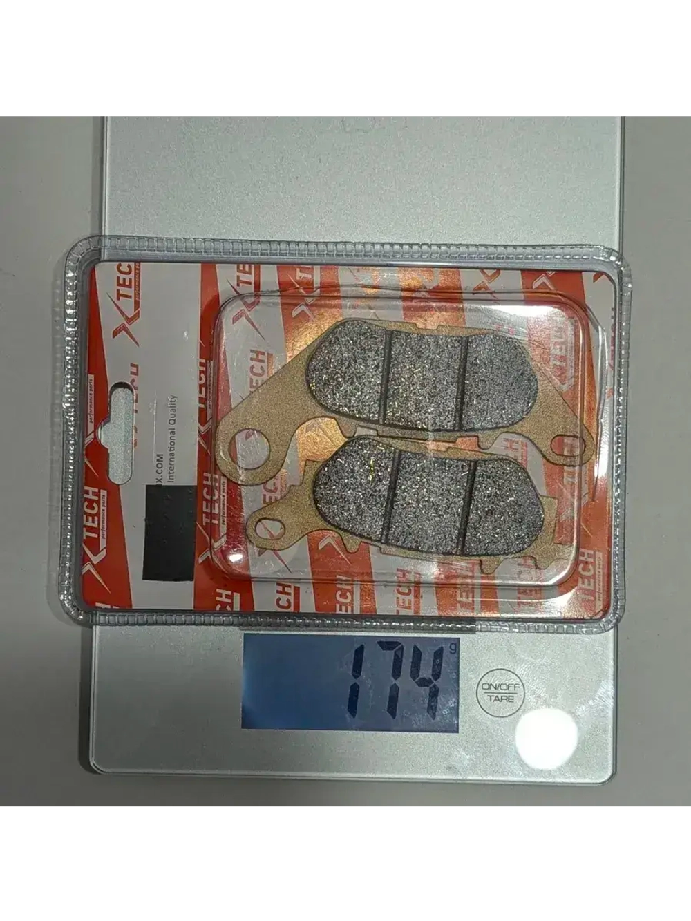 Колодки тормозные дисковые износостойкие для мотоцикла