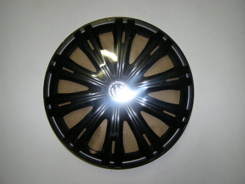 Колпак колеса R14 Гига черная (в мешке 5 упак) (STAR)