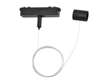 Подвес для трековых светодиодных гибких светильников GV1777 BK чёрный Magnetic Ultra Slim Ambrella