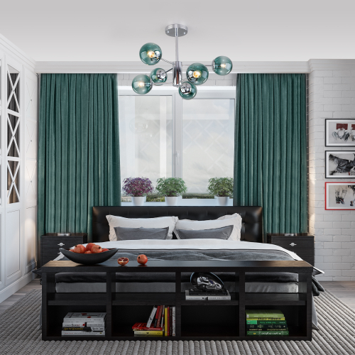 Потолочная люстра 30166/6 хром