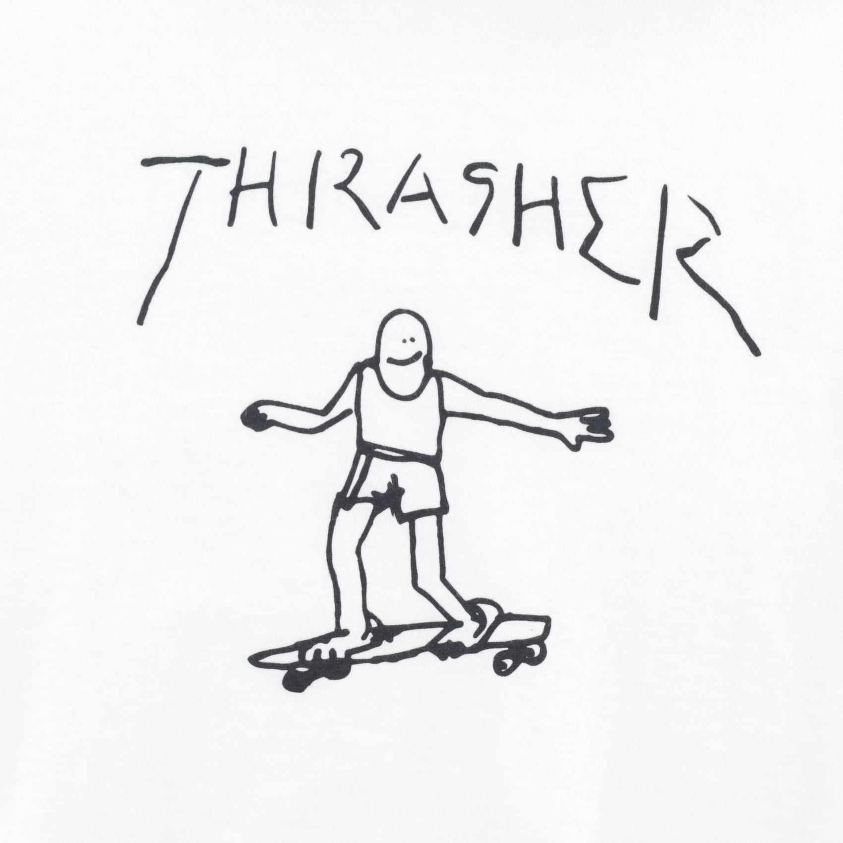 Футболка Thrasher Gonz (white/black) артикул: - купить в магазине Дайс