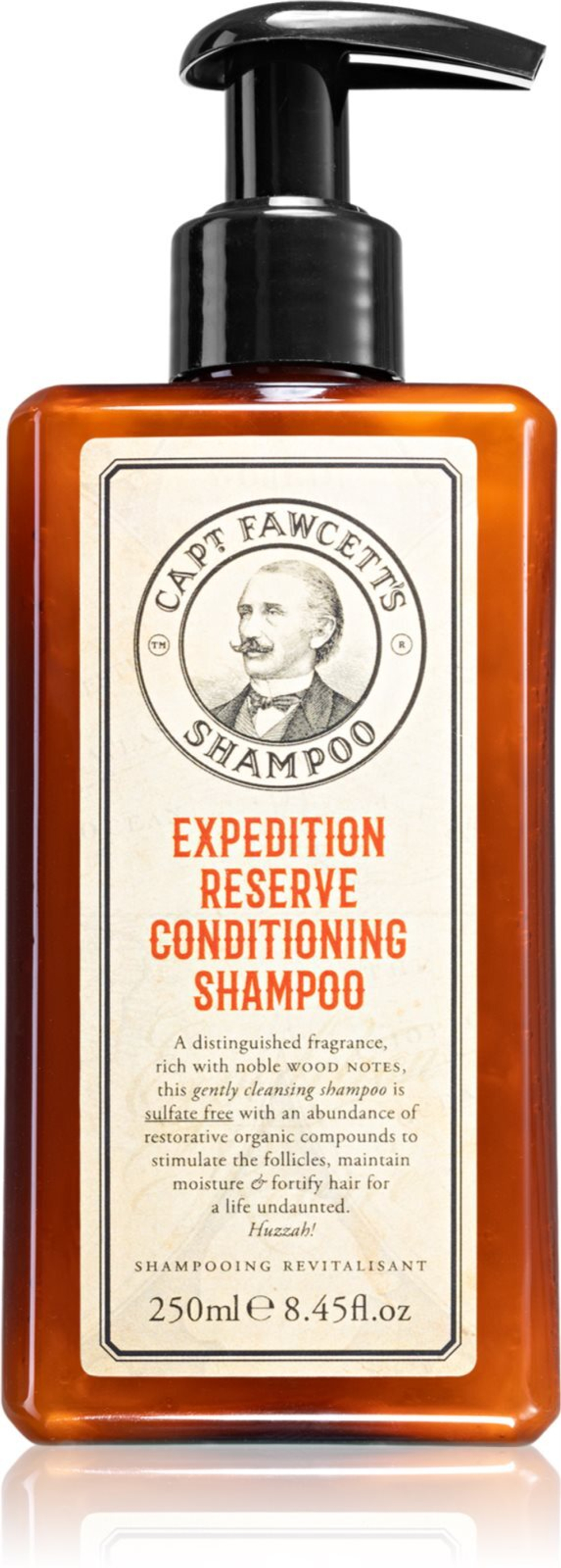 Captain Fawcett Shampoo Expedition Reserve - Увлажняющий и защитный шампунь /  dla mężczyzn 250  ml  / GTIN 5060338441727