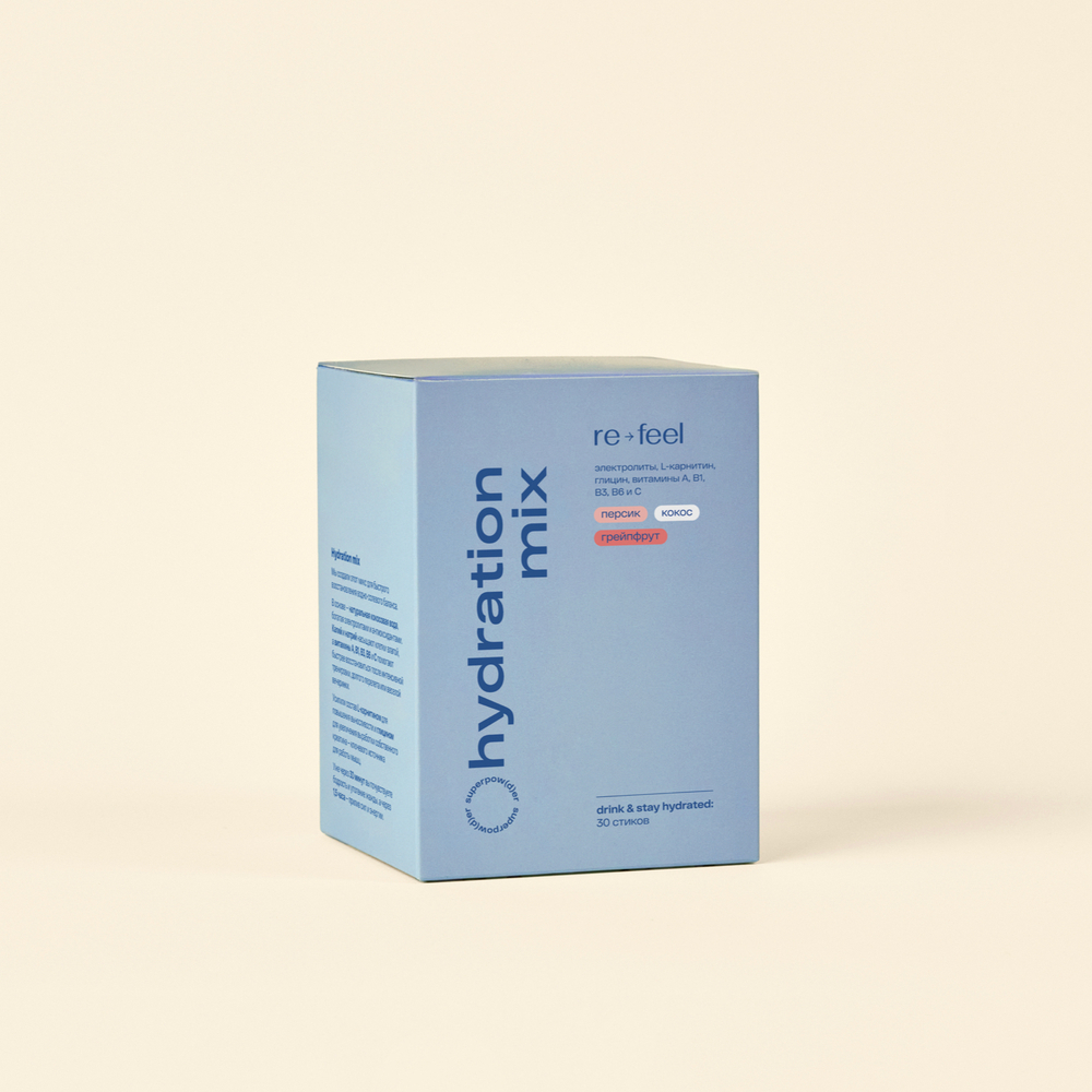 RE-FEEL Гидрэйшн микс ассорти (стики 30 шт)