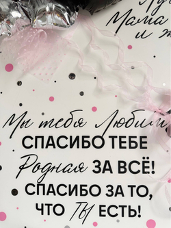 Открытка с воздушными шарами Панно №5150