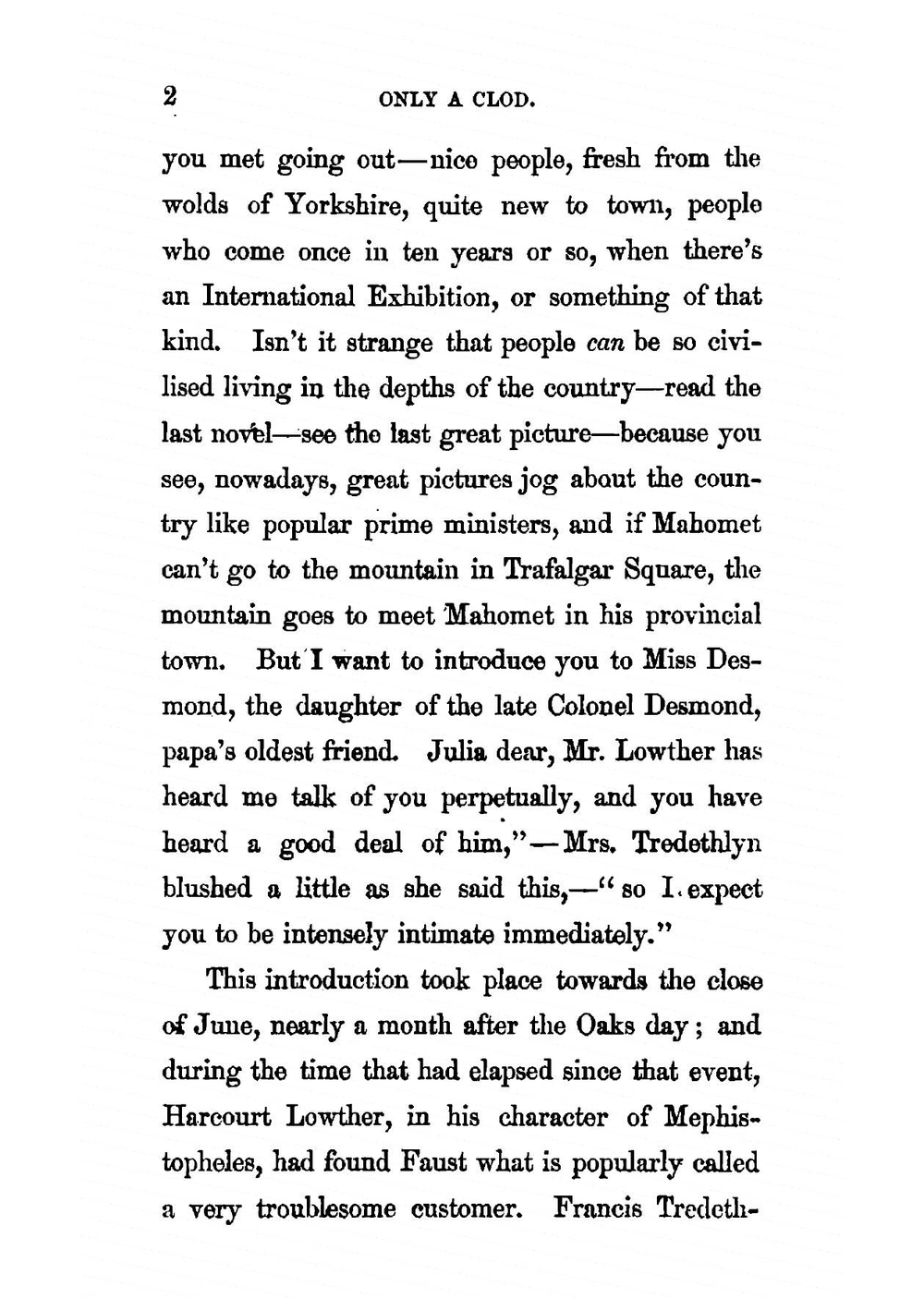 Only a clod. Volume 3 | M. E. Braddon