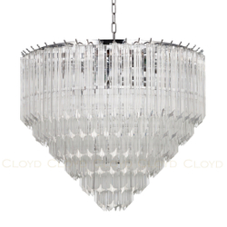 Люстра Cloyd ORATORIA C8 / Ø53 см - хром (арт.10504)