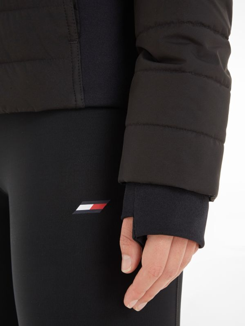 Padded slim fit jacket tommy hilfiger top