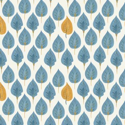 Берёзки. Индиго и охра