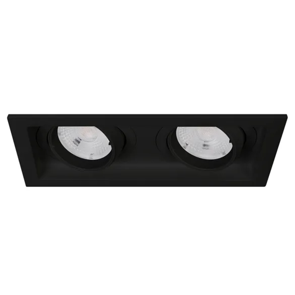 Светильник MS-VORTEX-BUILT-S170x90-2x12W Warm3000 (BK-BK, 40 deg, 230V) (Arlight, IP20 Металл, 5 лет) 058437