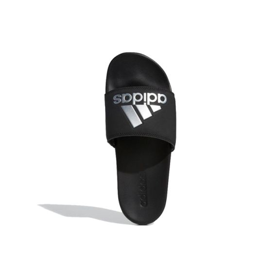 Adidas Adilette Comfort 'Black Silver'