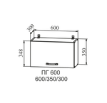 Квадро Ваниль кожа ПГ 600