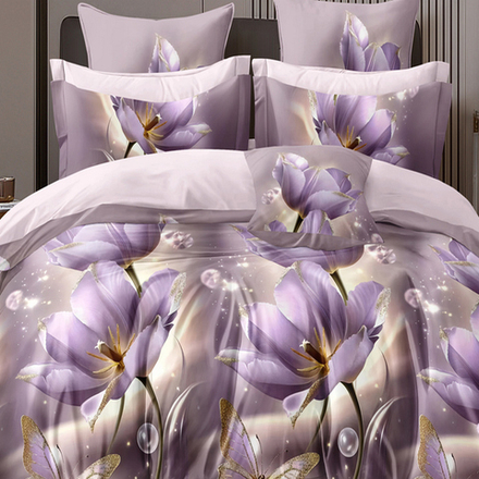 Комплект постельного белья "IS. 6988", поплин, 100% хлопок, Россия.