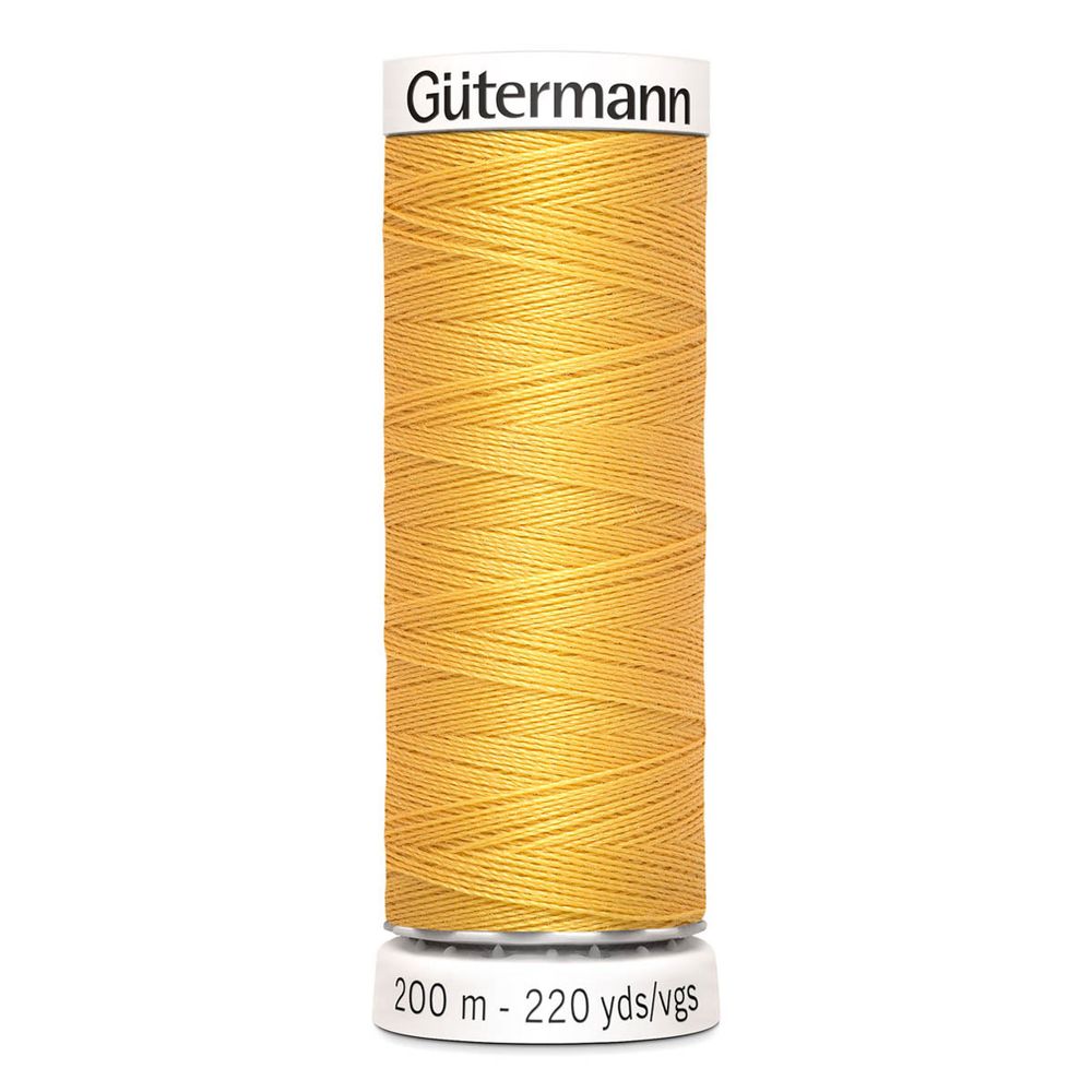 Нитки универсальные Gutermann Sew-all 100 (200 метров), 5 кат. | 416 св.золото