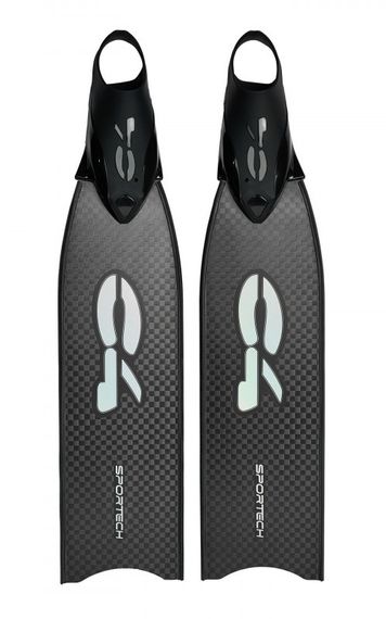 Ласты C4 Carbon Sportech Silicone Carbon T700 черный