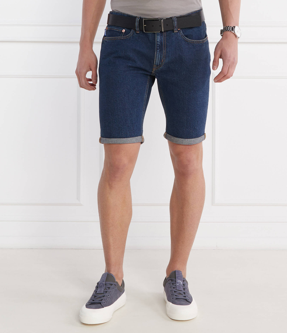 Джинсовые шорты ASH/S Hugo Blue - темно-синий(50511569)