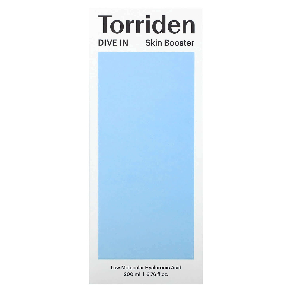 Torriden, Dive In, низкомолекулярная гиалуроновая кислота для укрепления кожи, 200 мл (6,76 жидк. унц.)