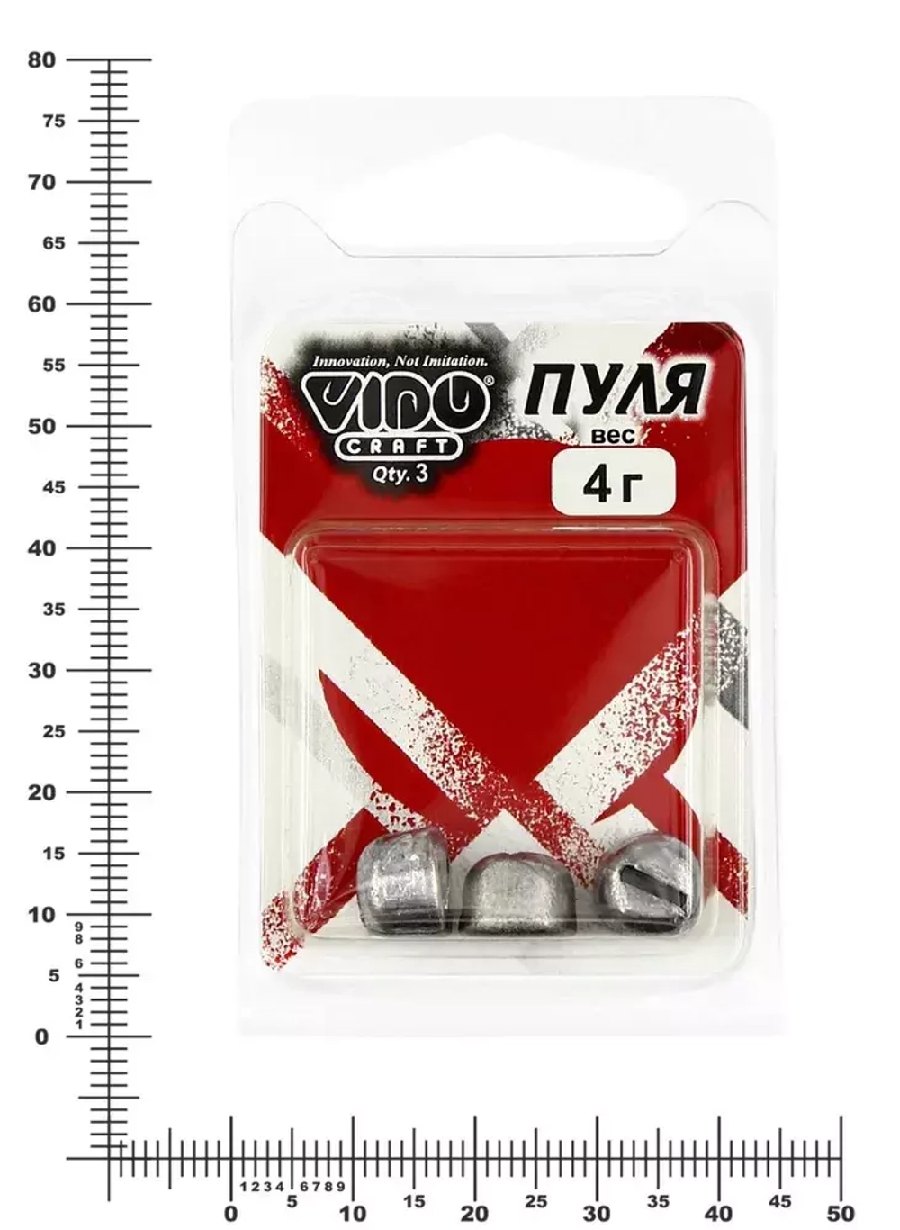 Груз "Пуля" для спиралей Jig Spring (3шт/уп)