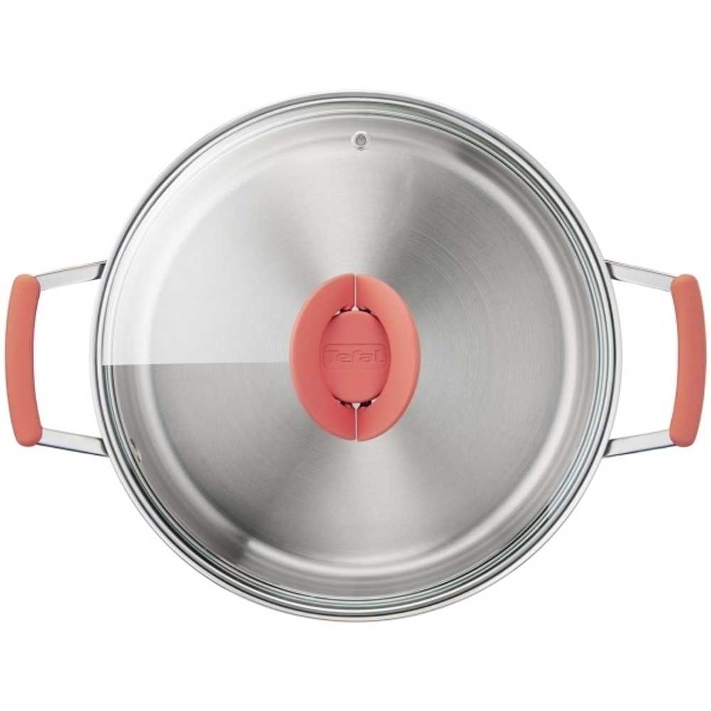 Набор посуды Tefal Opti'Space 6 предметов 2,1/3/5,2л 18/20/24см G720S674