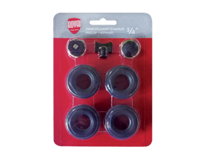 Набор присоединительный Royal Thermo 3/4'' black